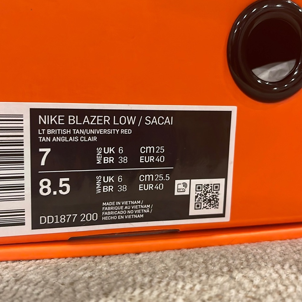 Nike Blazer Low - Sacai